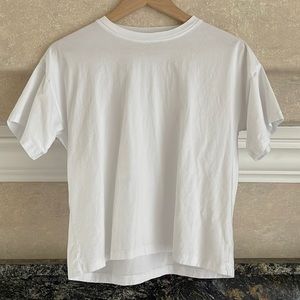 Christian Siriano Size Small Plain White T-Shirt
